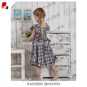 apple hand embroidery apron cotton smock dress